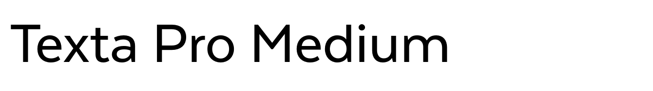 Texta Pro Medium